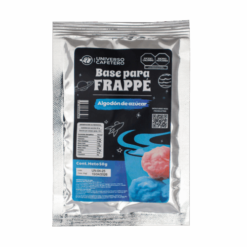 Sobre para frappé de 50g sabor Algodón de Azúcar