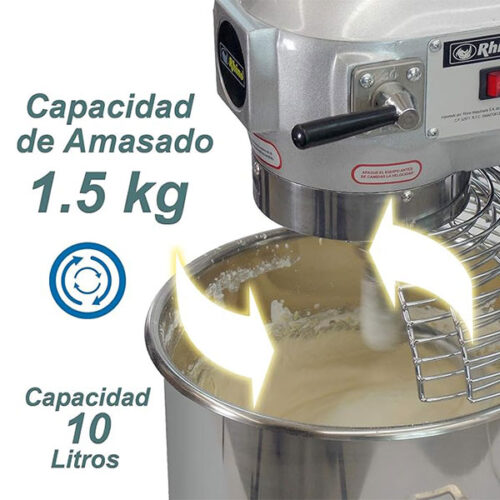 Batidora Planetaria 10 lt