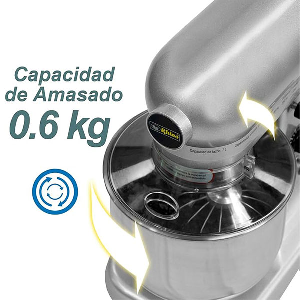 Batidora Planetaria 7 lt