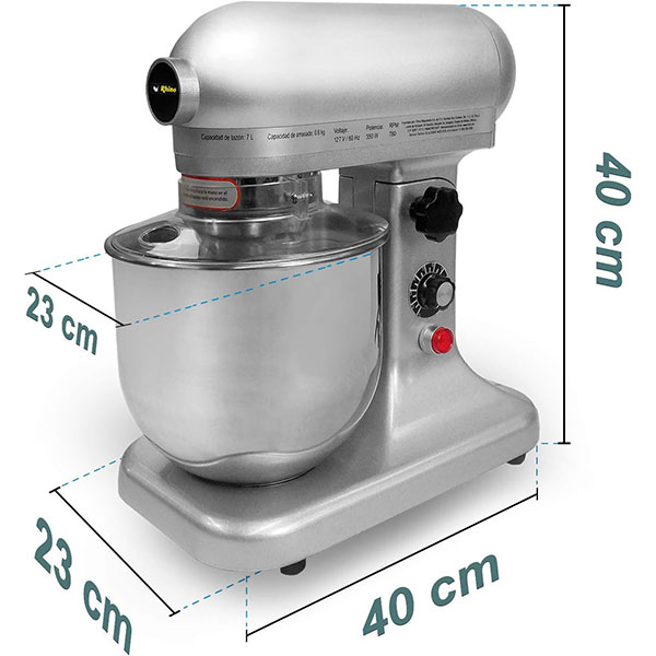 Batidora Planetaria 7 lt