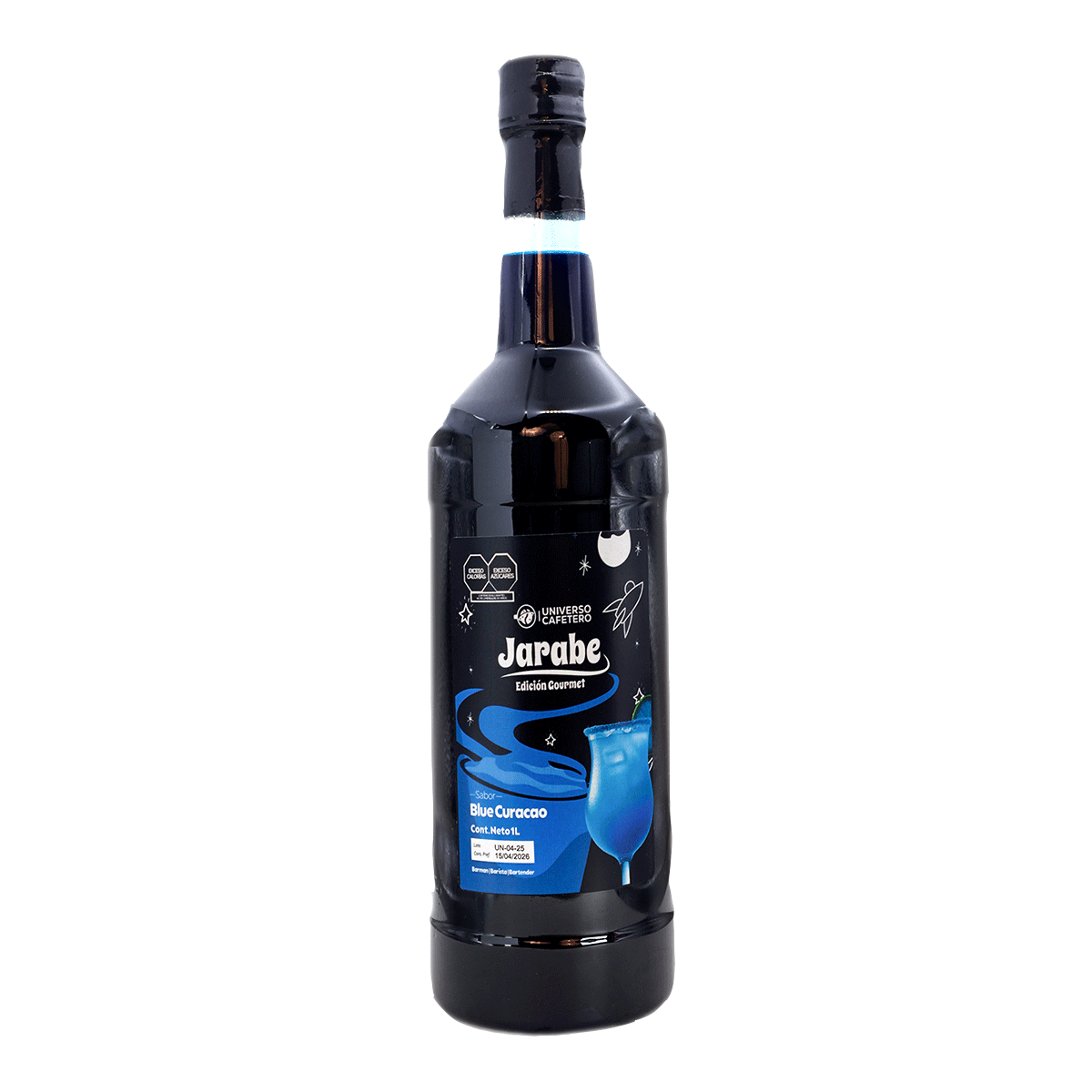 Jarabe Saborizante de 1L sabor Blue Curacao
