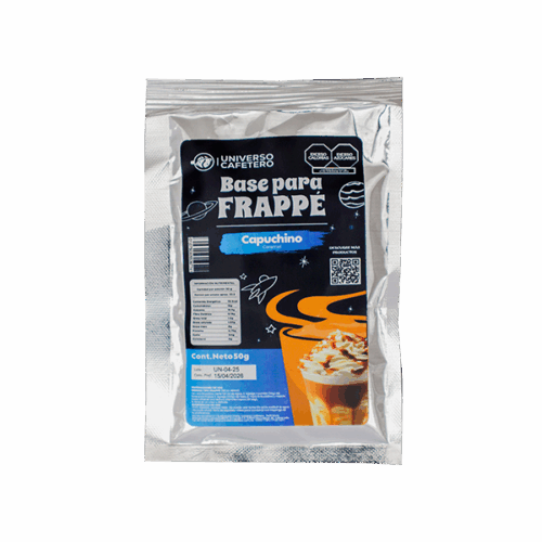 Sobre para frappé de 50g sabor Capuchino Caramel