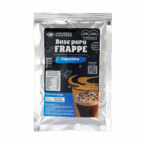 Sobre para frappé de 50g sabor Capuchino Original