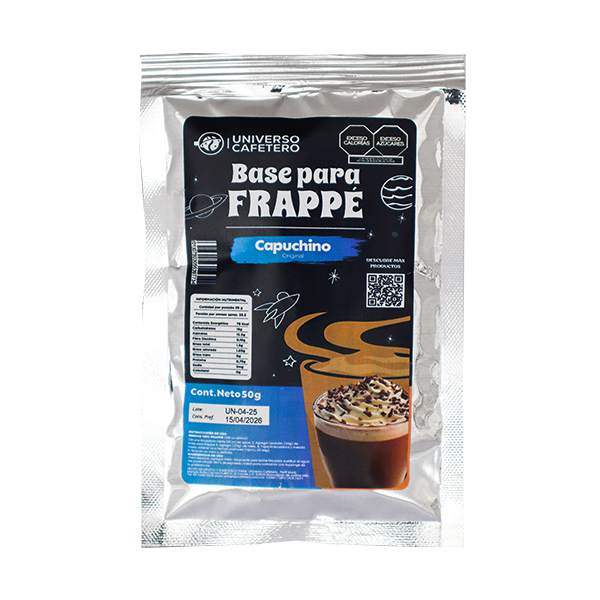 Sobre para frappé de 50g sabor Capuchino Original