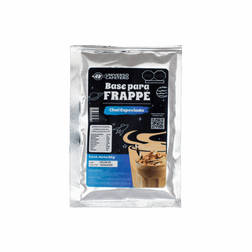 Sobre para frappé de 50g sabor Chai Especiado