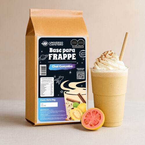 Bolsa de Frappé en polvo de 1kg sabor Chai Guayaba