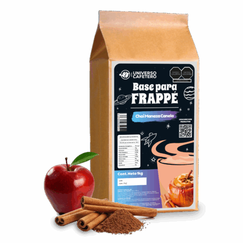 Bolsa de Frappé en polvo de 1kg sabor Chai Manzana Canela