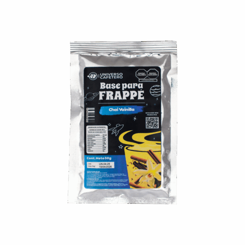 Sobre para frappé de 50g sabor Chai Vainilla