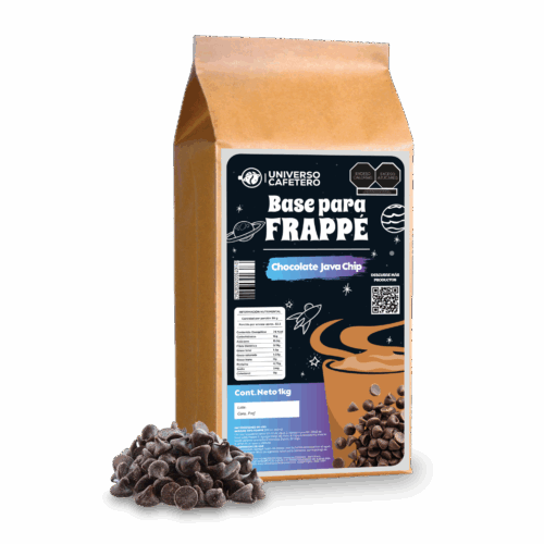 Bolsa de Frappé en polvo de 1kg sabor Chocolate Java Chip