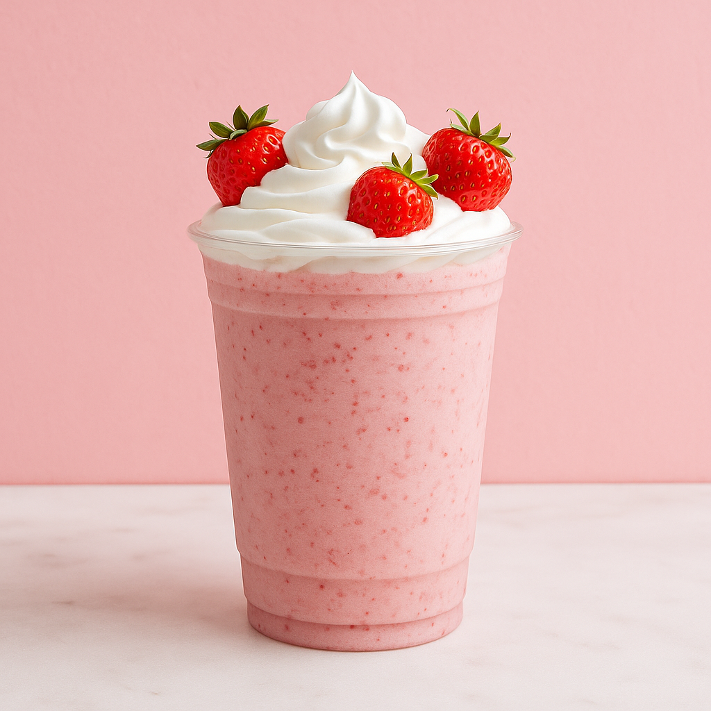 Bolsa de Frappé en polvo de 1kg sabor Fresas con Crema
