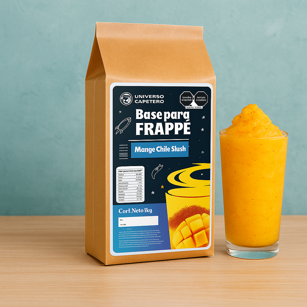 Bolsa de Frappé en polvo de 1kg sabor Mango