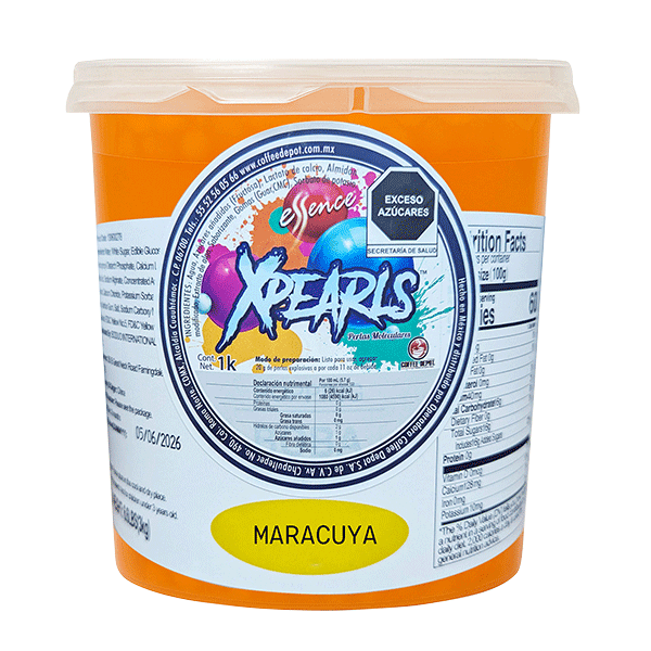 Perlas Explosivas sabor Maracuya
