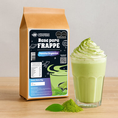 Bolsa de Frappé en polvo de 1kg sabor Matcha