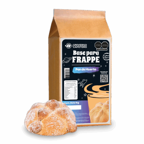 Bolsa de Frappé en polvo de 1kg sabor Pan de Muerto