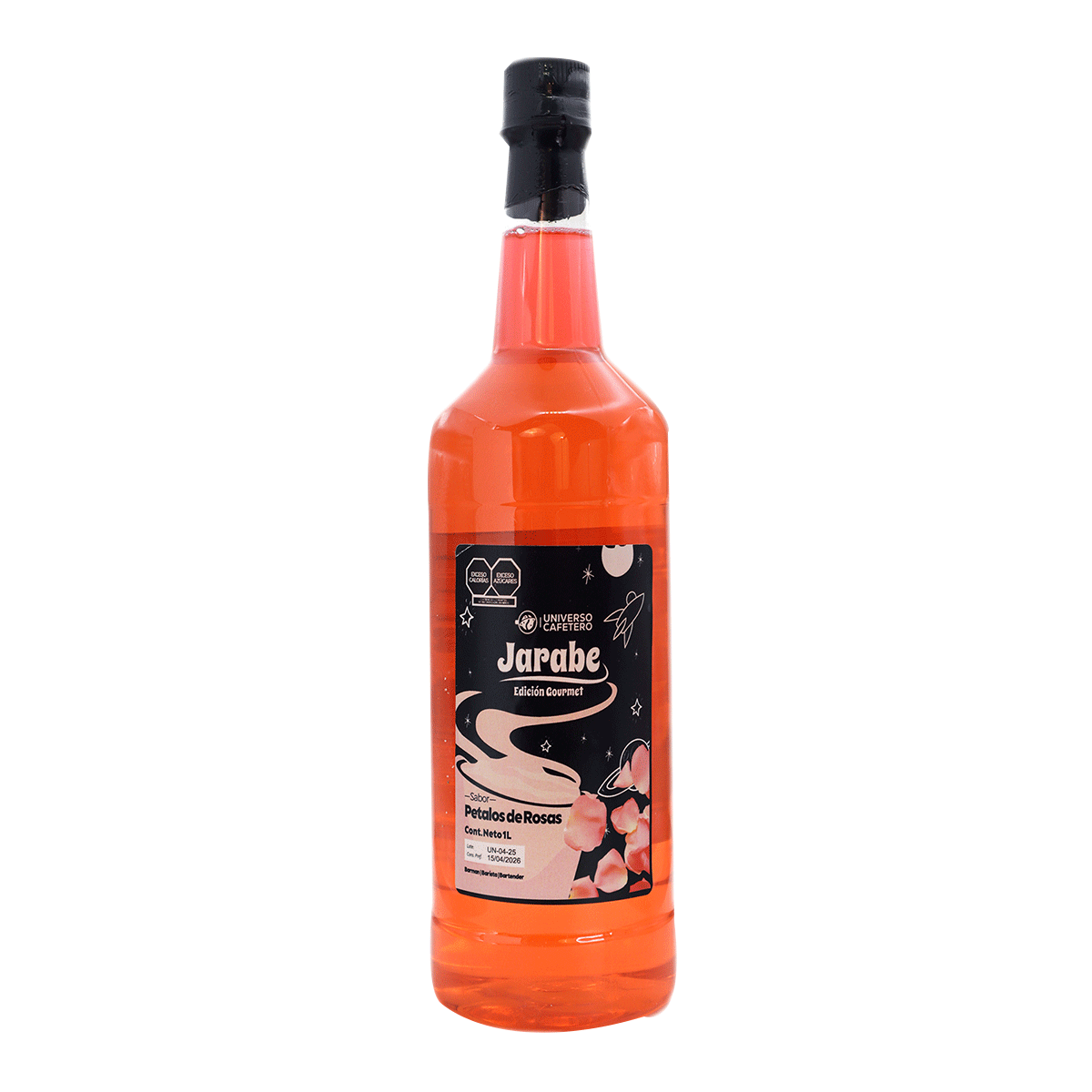 Jarabe Saborizante de 1L sabor Pétalos de rosa