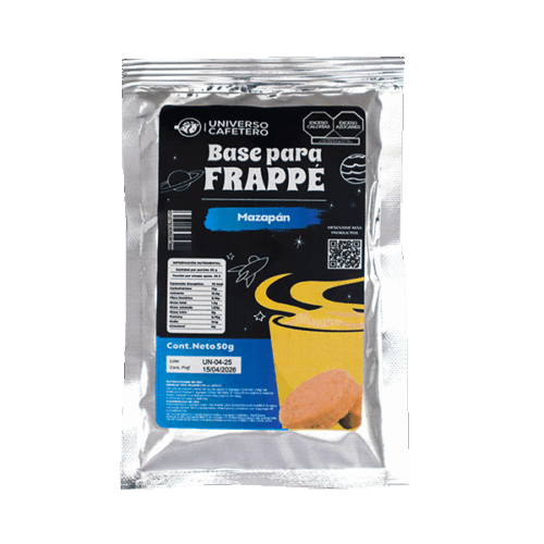 Sobre para frappé de 50g sabor Mazapán