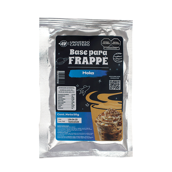 Sobre para frappé de 50g sabor Moka