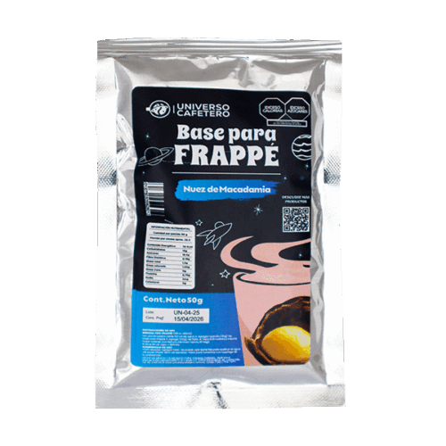 Sobre para frappé de 50g sabor Nuez de Macadamia