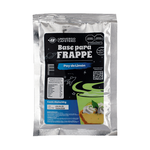 Sobre para frappé de 50g sabor Pay de Limón
