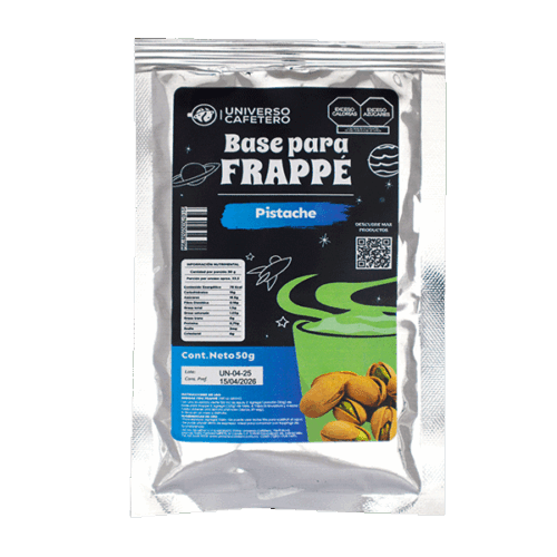Sobre para frappé de 50g sabor Pistache
