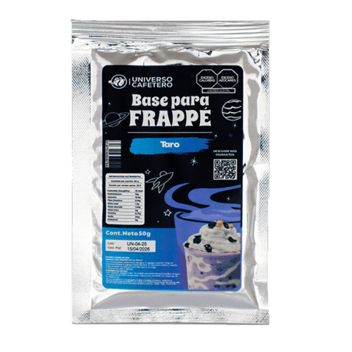 Sobre para frappé de 50g sabor Taro