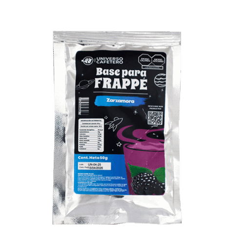 Sobre para frappé de 50g sabor Zarzamora