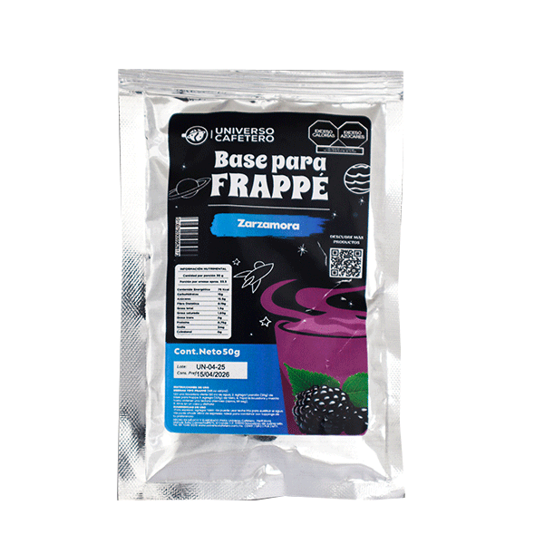 Sobre para frappé de 50g sabor Zarzamora