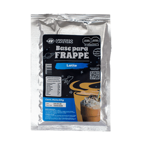 Sobre para frappé de 50g sabor Latte