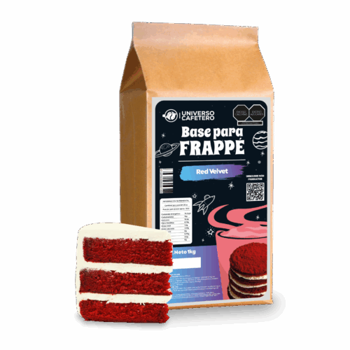 Bolsa de Frappé en polvo de 1kg sabor Red Velvet