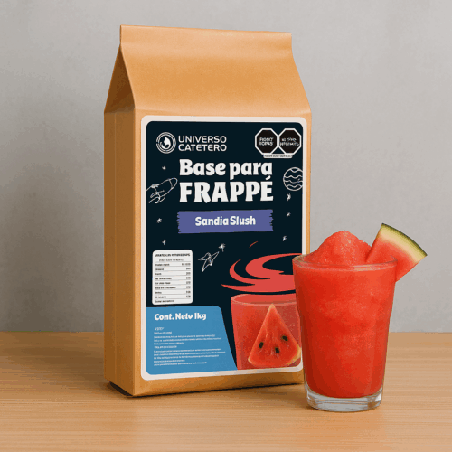 Bolsa de Frappé en polvo de 1kg sabor Sandia