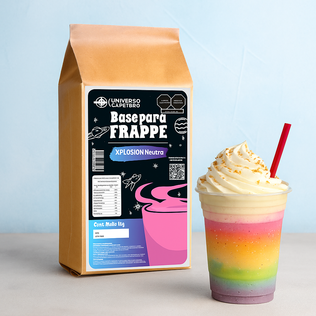 Bolsa de Frappé en polvo de 1kg sabor Xplotion Neutra
