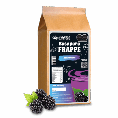 Bolsa de Frappé en polvo de 1kg sabor Zarzamora