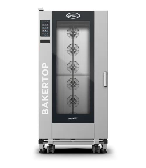 Horno (carro) Gastronómico para 20 charolas a Gas XABL-16FS-GPRS-AL