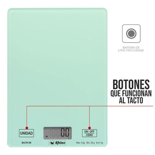 Báscula de Cocina 5 kg