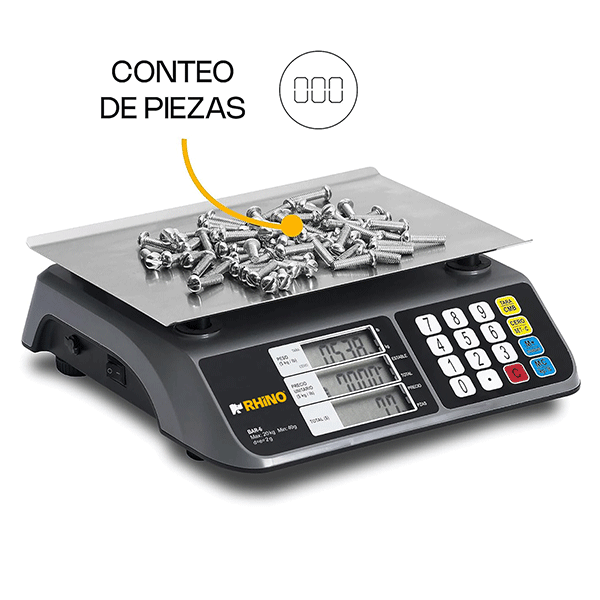 Báscula Electrónica Multifunciones 20 kg