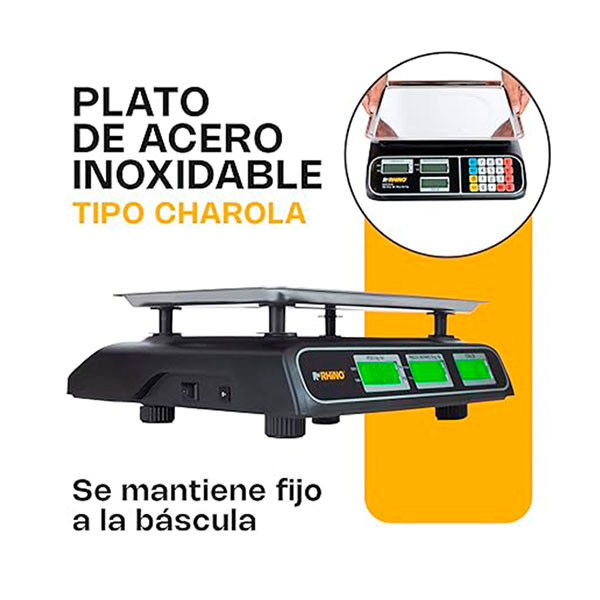 Báscula Electrónica Multifunciones 40 kg