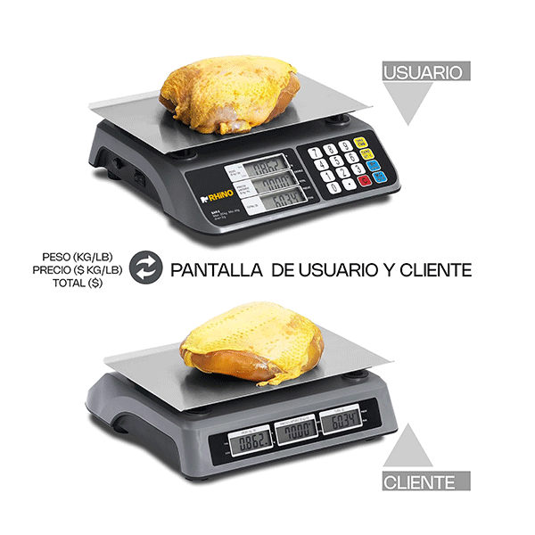 Báscula Electrónica Multifunciones 20 kg