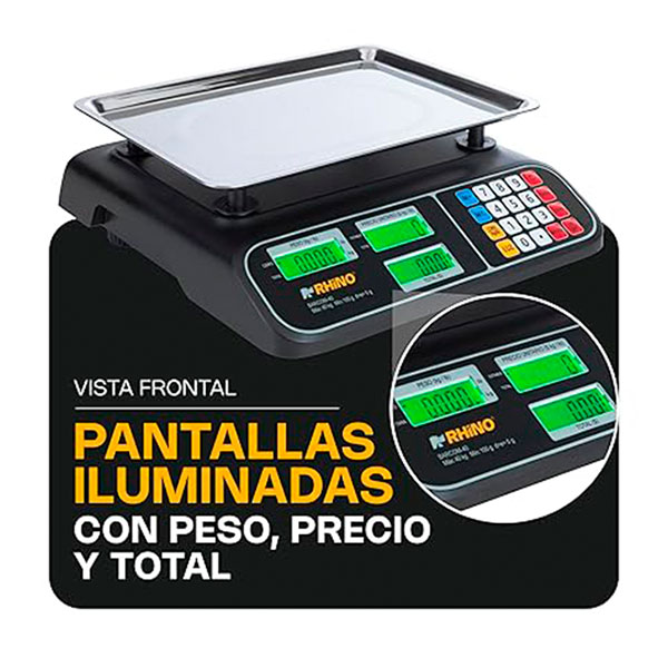 Báscula Electrónica Multifunciones 40 kg