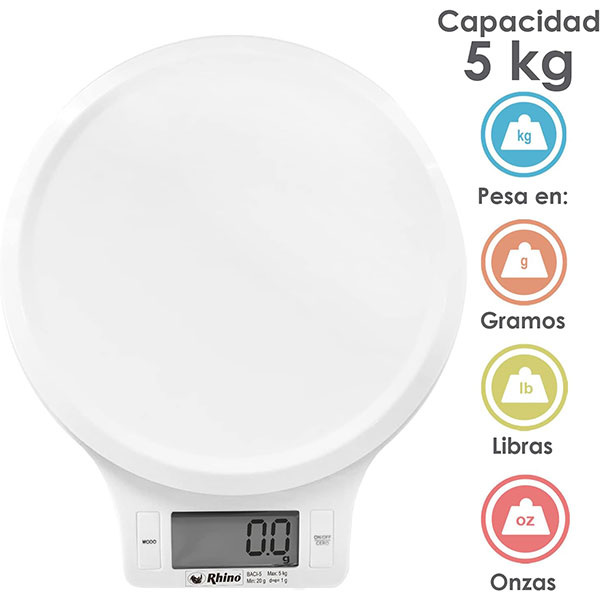 Báscula de Cocina 5 kg