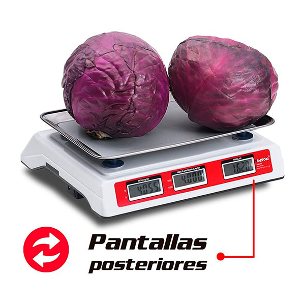 Báscula Electrónica Multifunciones 30 kg