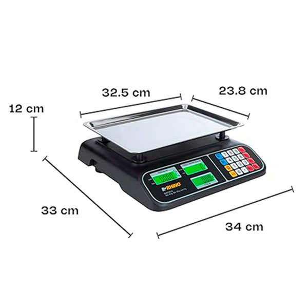Báscula Electrónica Multifunciones 40 kg