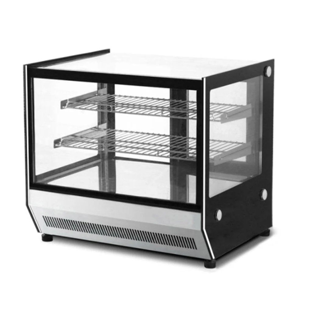 Vitrina exhibidora caliente para mostrador de cristales rectos MIGSA modelo GN-900HRT