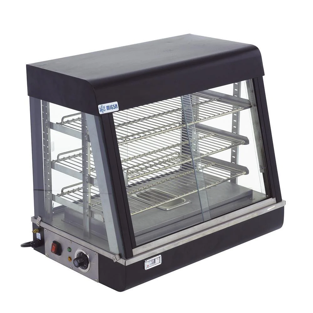 Vitrina caliente sobre mostrador Migsa Modelo BN-600R