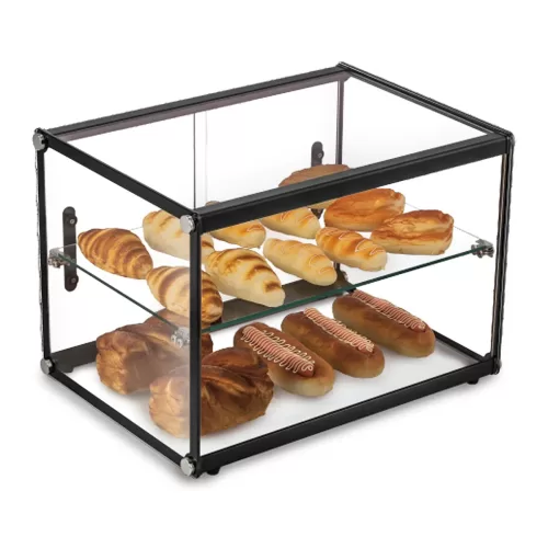 Vitrina Exhibidora Neutra Cristal Recto 65 Litros Migsa ZW-65