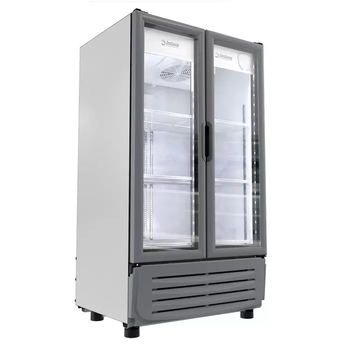 Refrigerador de dos puertas de vidrio VR19